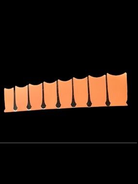Color Street Nail Orange Nail Strips Called “ Tangerine Crush” NWT